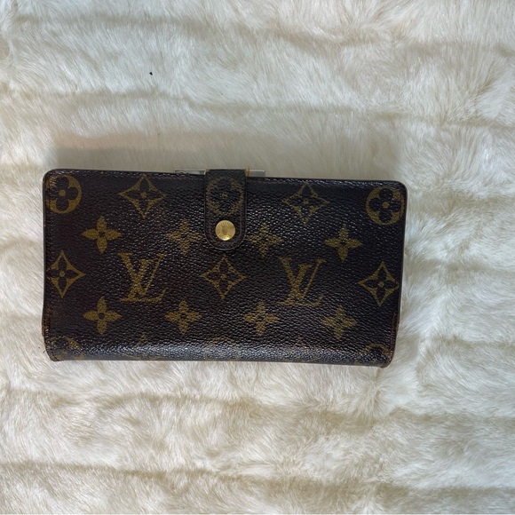LOUIS VUITTON Long Wallet Monogram Canvas Authentic USED - Picture 6 of 11